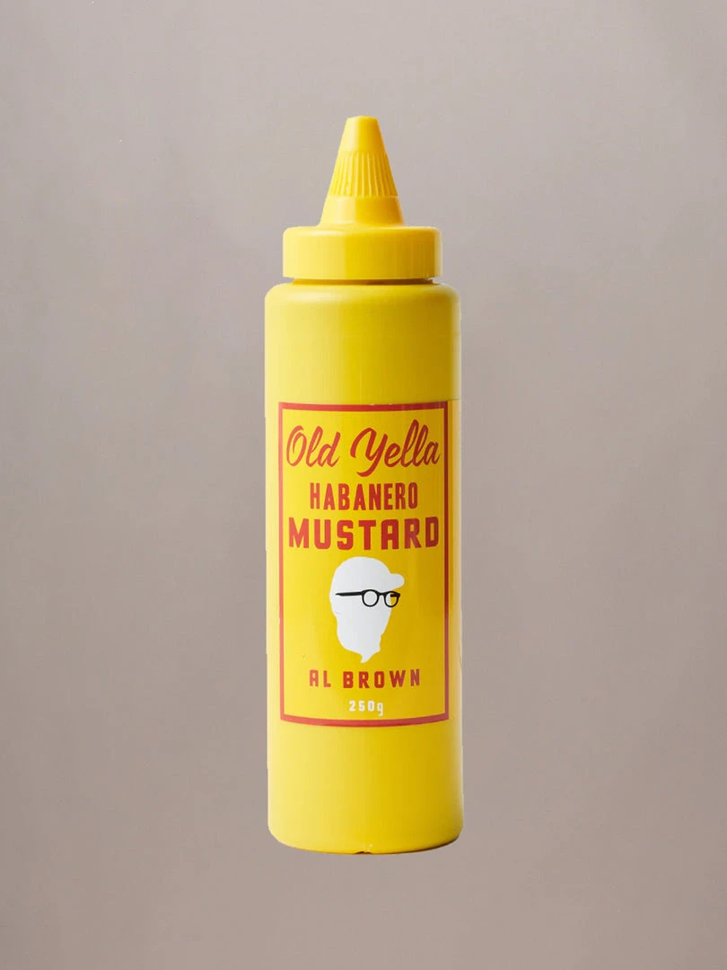 Accessories AL BROWN - OLD YELLA HABANERO MUSTARD 3 Accessories AL BROWN - OLD YELLA HABANERO MUSTARD
