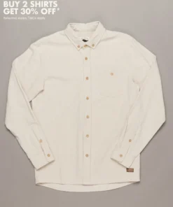 Just Another Fisherman Apparel ANCHORAGE SHIRT - NATURAL