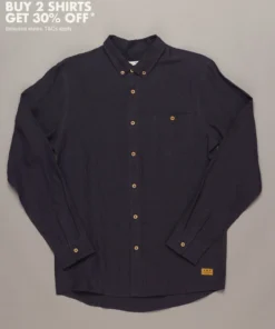 Just Another Fisherman Apparel ANCHORAGE SHIRT - NAVY