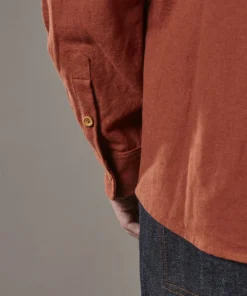 Just Another Fisherman ANCHORAGE SHIRT - RUST 12 Just Another Fisherman ANCHORAGE SHIRT - RUST