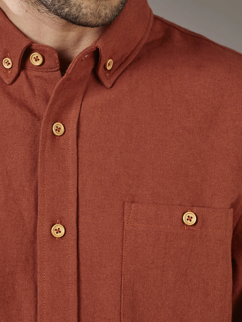 Just Another Fisherman ANCHORAGE SHIRT - RUST 6 Just Another Fisherman ANCHORAGE SHIRT - RUST