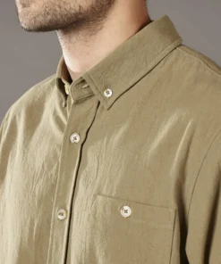 Just Another Fisherman Apparel ANCHORAGE SHIRT - SAGE 10 Just Another Fisherman Apparel ANCHORAGE SHIRT - SAGE