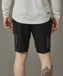 Just Another Fisherman Apparel ANGLER TECH CARGO SHORTS - BLACK 11 Just Another Fisherman Apparel ANGLER TECH CARGO SHORTS - BLACK
