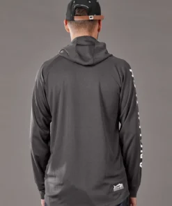 Just Another Fisherman TECH ANGLER HOOD - CHARCOAL/WHITE