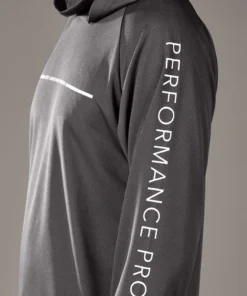 Just Another Fisherman TECH ANGLER HOOD - CHARCOAL/WHITE