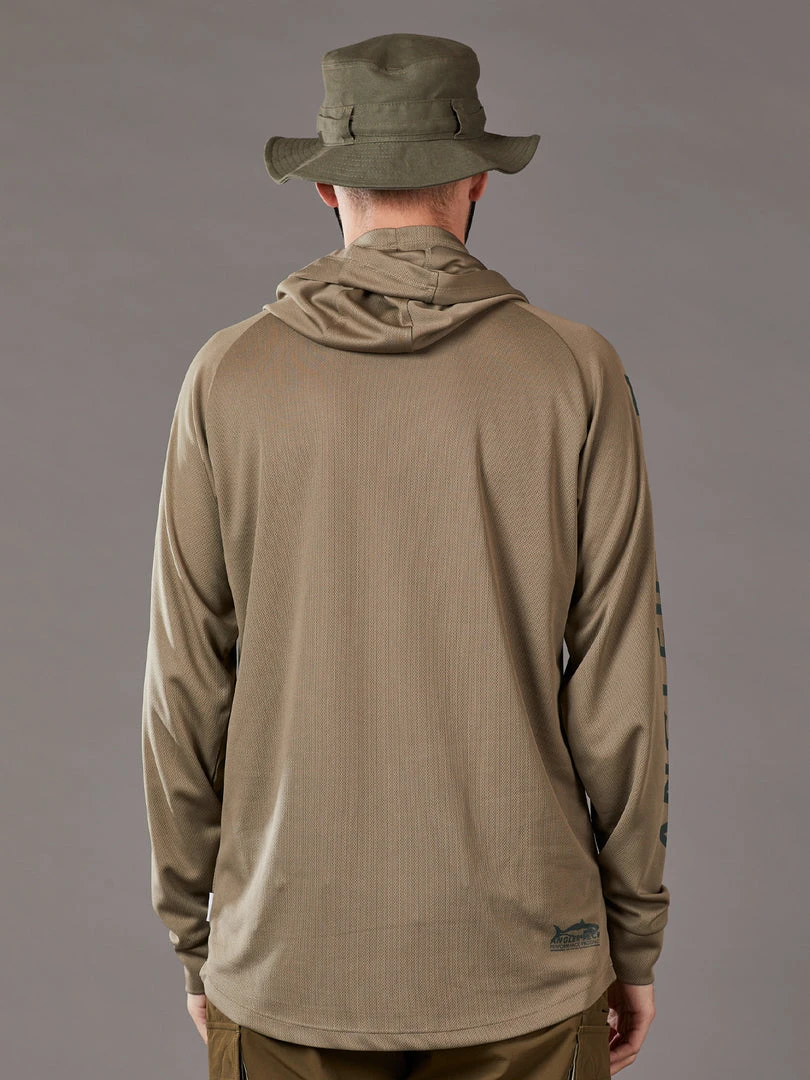 Just Another Fisherman TECH ANGLER HOOD - KHAKI 6 Just Another Fisherman TECH ANGLER HOOD - KHAKI