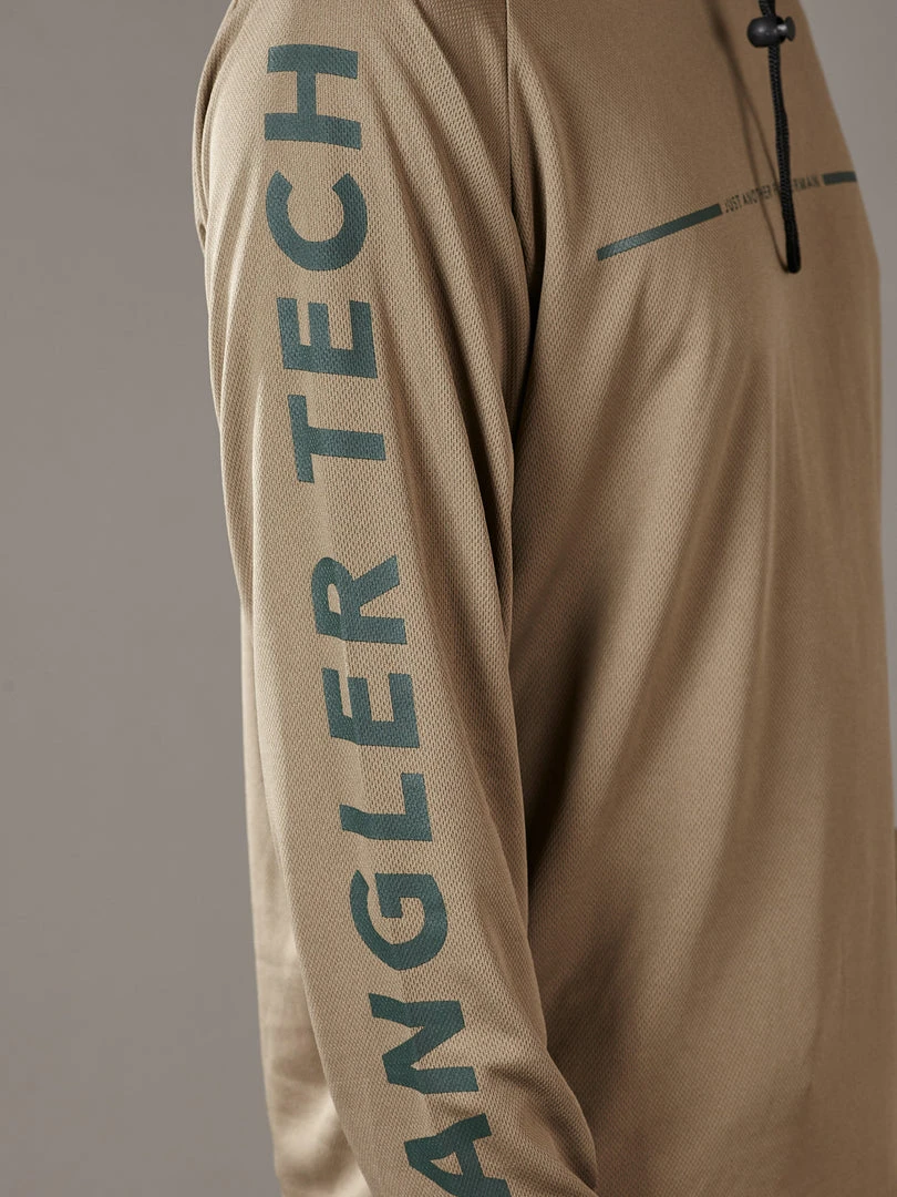 Just Another Fisherman TECH ANGLER HOOD - KHAKI 10 Just Another Fisherman TECH ANGLER HOOD - KHAKI