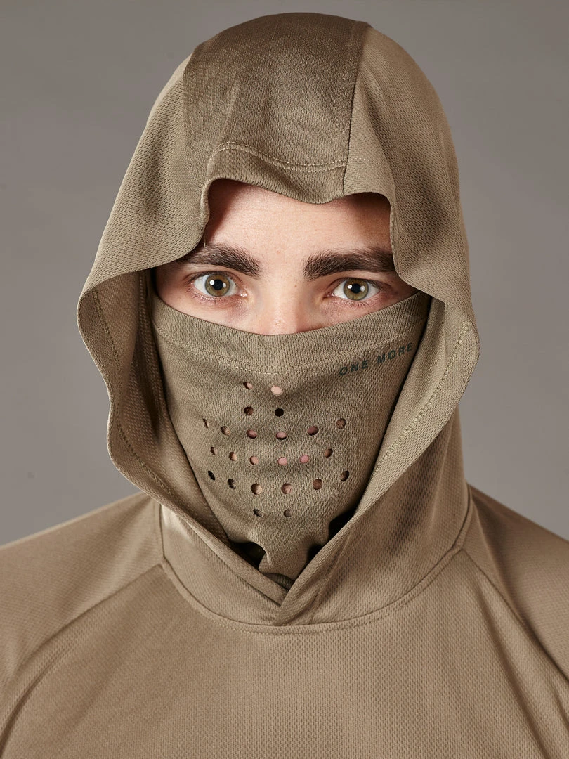 Just Another Fisherman TECH ANGLER HOOD - KHAKI 8 Just Another Fisherman TECH ANGLER HOOD - KHAKI