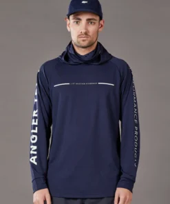 Just Another Fisherman TECH ANGLER HOOD - NAVY