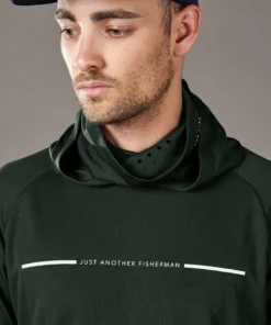 Just Another Fisherman Apparel TECH ANGLER HOOD - PINE/NATURAL