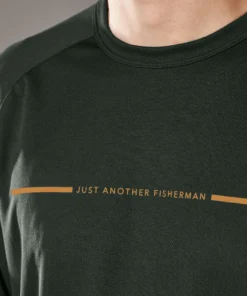 Just Another Fisherman Apparel ANGLER TECH LS TEE - PINE/ORANGE 15 Just Another Fisherman Apparel ANGLER TECH LS TEE - PINE/ORANGE