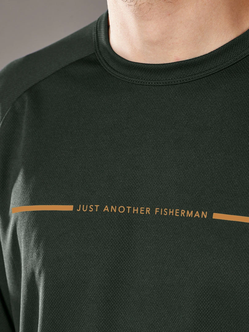 Just Another Fisherman Apparel ANGLER TECH LS TEE - PINE/ORANGE 8 Just Another Fisherman Apparel ANGLER TECH LS TEE - PINE/ORANGE