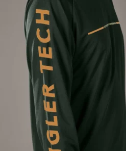 Just Another Fisherman Apparel ANGLER TECH LS TEE - PINE/ORANGE 16 Just Another Fisherman Apparel ANGLER TECH LS TEE - PINE/ORANGE