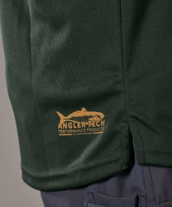 Just Another Fisherman Apparel ANGLER TECH LS TEE - PINE/ORANGE 17 Just Another Fisherman Apparel ANGLER TECH LS TEE - PINE/ORANGE