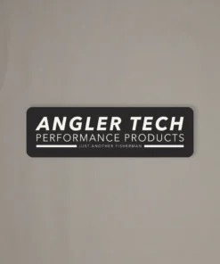 Just Another Fisherman ANGLER TECH STICKER - CHARCOAL Apparel