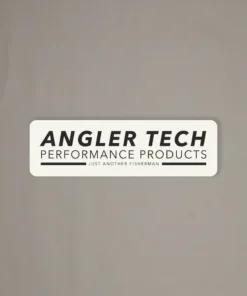 Just Another Fisherman ANGLER TECH STICKER - STONE Apparel