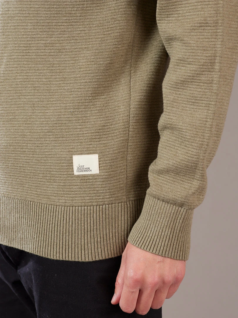 Just Another Fisherman Apparel BEST MATE CREW - MILITARY GREEN 7 Just Another Fisherman Apparel BEST MATE CREW - MILITARY GREEN