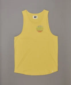 Just Another Fisherman Apparel BILLFISH BLEND SINGLET - WASHED YELLOW