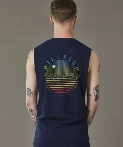 Just Another Fisherman BILLFISH BLEND TANK - NAVY