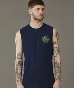 Just Another Fisherman BILLFISH BLEND TANK - NAVY