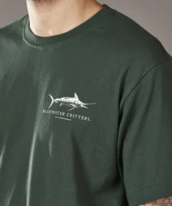 Just Another Fisherman BLUEWATER CRITTERS TEE - PINE