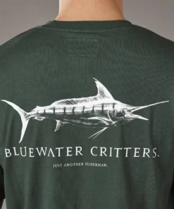 Just Another Fisherman BLUEWATER CRITTERS TEE - PINE
