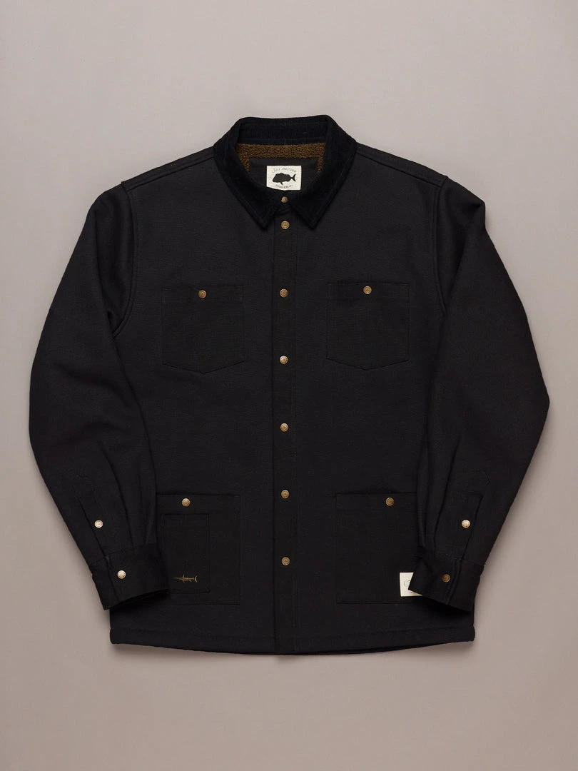 Just Another Fisherman BOATBUILDER JACKET 2.0 - BLACK Apparel 3 Just Another Fisherman BOATBUILDER JACKET 2.0 - BLACK Apparel