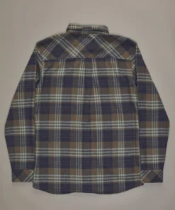 Just Another Fisherman Apparel BOATYARD SHIRT - OLIVE/BLUE