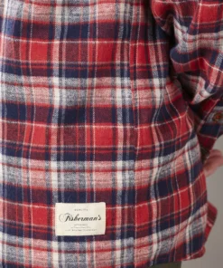 Just Another Fisherman BOATYARD SHIRT - RED CHECK