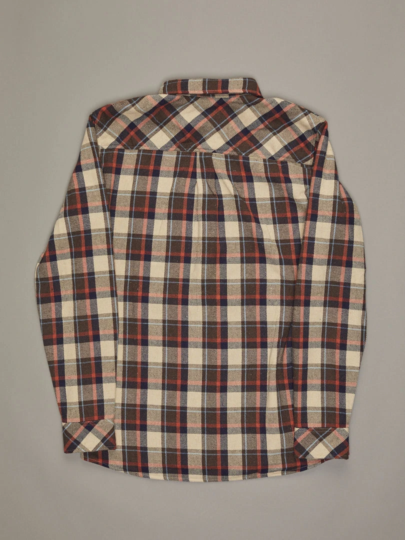 Just Another Fisherman BOATYARD SHIRT - BROWN/TAN Apparel 5 Just Another Fisherman BOATYARD SHIRT - BROWN/TAN Apparel