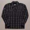 Just Another Fisherman CABIN JACKET - BLACK CHECK Apparel