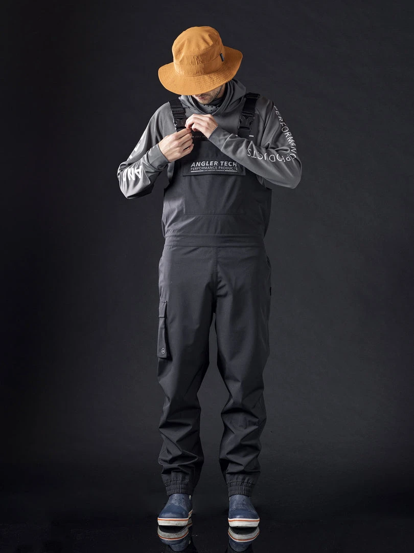 Just Another Fisherman VOYAGER BIB - BLACK Apparel 4 Just Another Fisherman VOYAGER BIB - BLACK Apparel