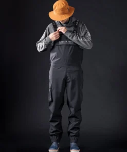 Just Another Fisherman VOYAGER BIB 2.0 - BLACK Apparel