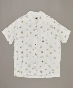 Just Another Fisherman COASTAL VINTAGE SS SHIRT - NATURAL Apparel