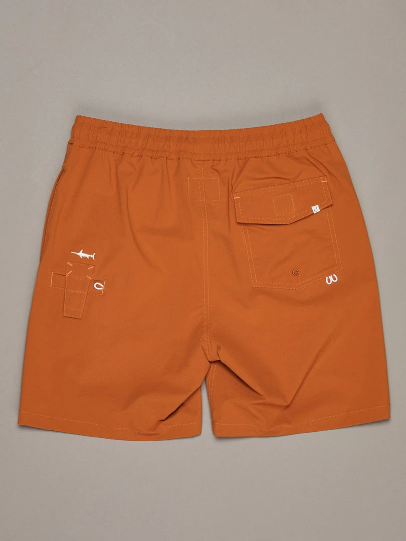 Just Another Fisherman CREWMAN SHORTS - BURNT ORANGE 6 Just Another Fisherman CREWMAN SHORTS - BURNT ORANGE