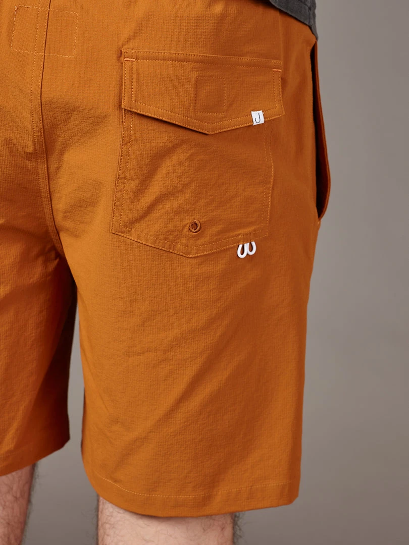 Just Another Fisherman CREWMAN SHORTS - BURNT ORANGE 9 Just Another Fisherman CREWMAN SHORTS - BURNT ORANGE