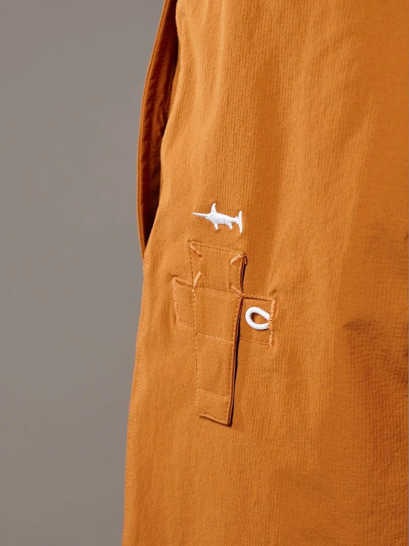 Just Another Fisherman CREWMAN SHORTS - BURNT ORANGE 10 Just Another Fisherman CREWMAN SHORTS - BURNT ORANGE