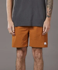 Just Another Fisherman CREWMAN SHORTS - BURNT ORANGE 12 Just Another Fisherman CREWMAN SHORTS - BURNT ORANGE