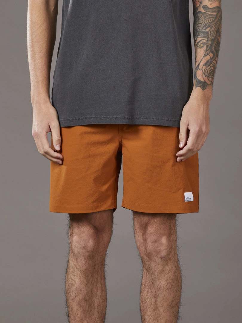 Just Another Fisherman CREWMAN SHORTS - BURNT ORANGE 5 Just Another Fisherman CREWMAN SHORTS - BURNT ORANGE