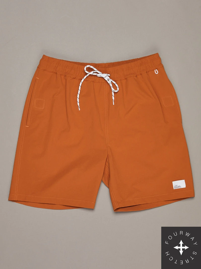 Just Another Fisherman CREWMAN SHORTS - BURNT ORANGE 3 Just Another Fisherman CREWMAN SHORTS - BURNT ORANGE