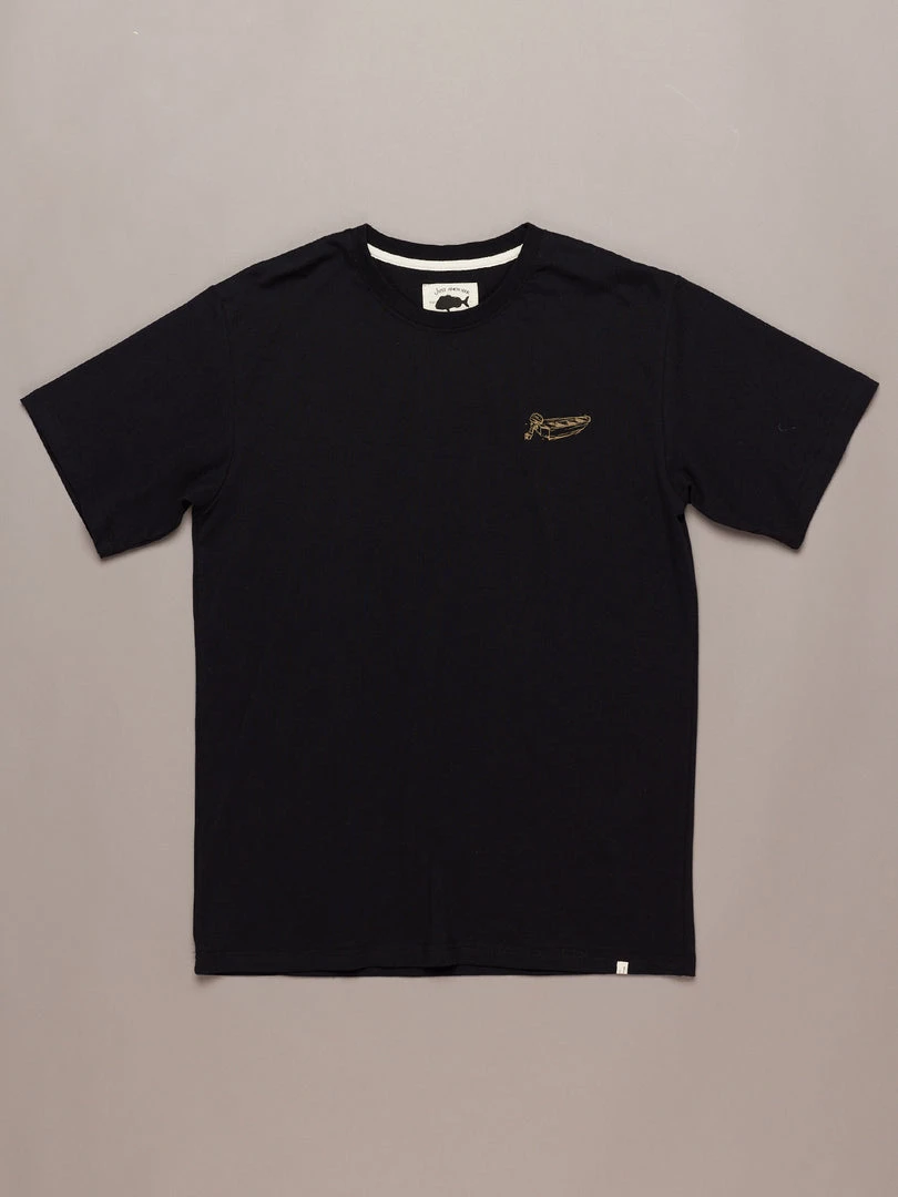 Just Another Fisherman Apparel DINGHY TEE - BLACK 3 Just Another Fisherman Apparel DINGHY TEE - BLACK