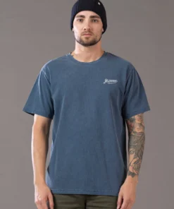 Just Another Fisherman DINGHY TEE - OVERDYED MIDNIGHT NAVY