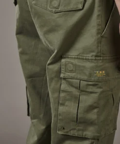 Just Another Fisherman Apparel DOCK CARGO PANTS - KHAKI