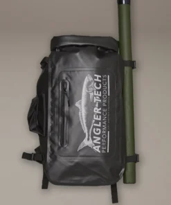 Just Another Fisherman ANGLER TECH DRY BACKPACK - BLACK/GREY