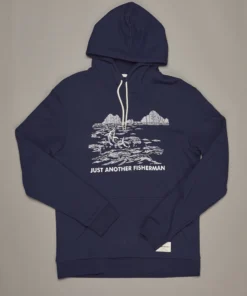 Just Another Fisherman Apparel VINTAGE ELDERADO HOOD - NAVY