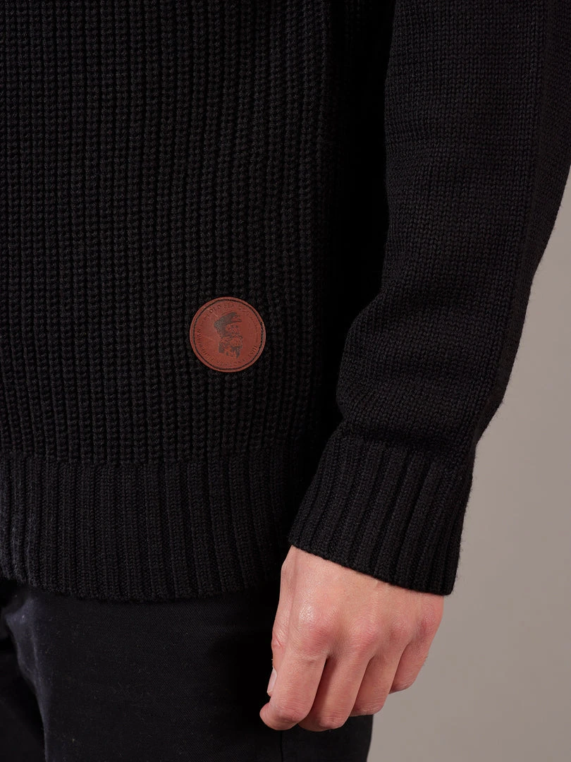 Just Another Fisherman FISH RIB CREW - BLACK Apparel 7 Just Another Fisherman FISH RIB CREW - BLACK Apparel