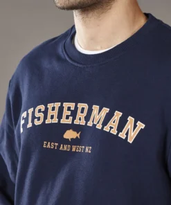 Just Another Fisherman Apparel FISHERMAN CREW - NAVY