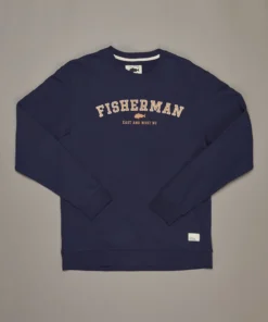Just Another Fisherman Apparel FISHERMAN CREW - NAVY