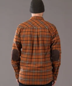 Just Another Fisherman FLANAGAN FLANNEL SHIRT - RUST/BROWN CHECK 15 Just Another Fisherman FLANAGAN FLANNEL SHIRT - RUST/BROWN CHECK