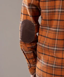 Just Another Fisherman FLANAGAN FLANNEL SHIRT - RUST/BROWN CHECK 19 Just Another Fisherman FLANAGAN FLANNEL SHIRT - RUST/BROWN CHECK